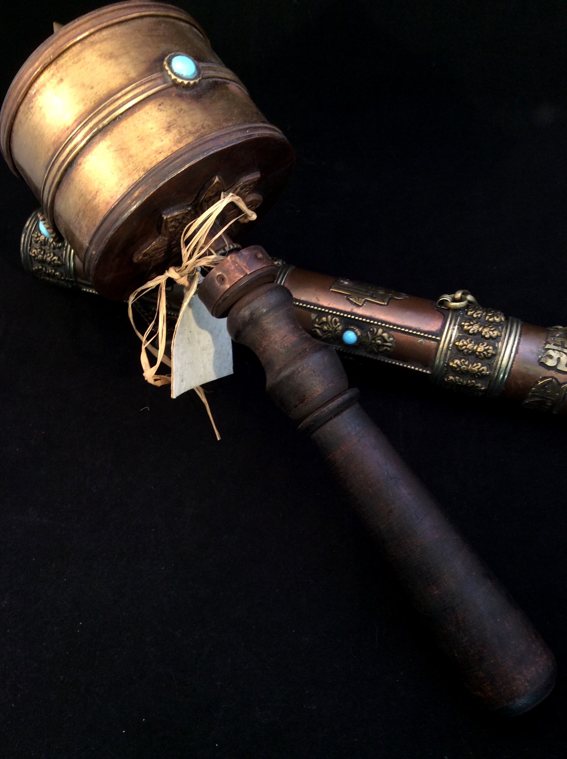 large prayer wheel