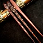 Tibetan symbols hair stick