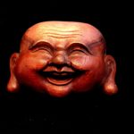 Laughing Buddha Mask