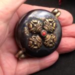 Large Copper or Silver Gau Amulet 