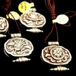 Sterling Silver Tibetan Gau Amulet Pendant