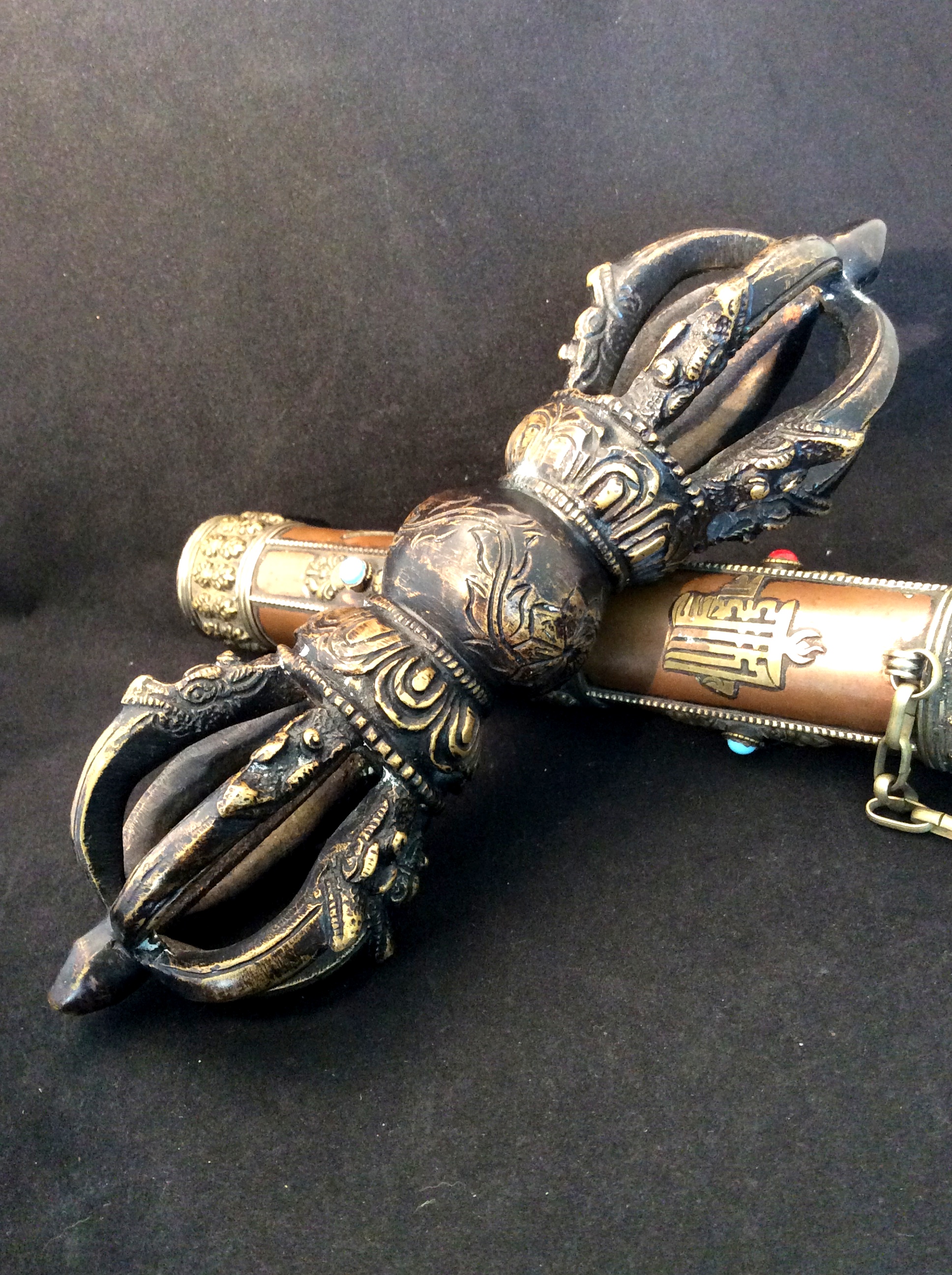 Very Large Bronze Dorje