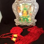 Framed Buddha or Chakrasamvara Long Tassles
